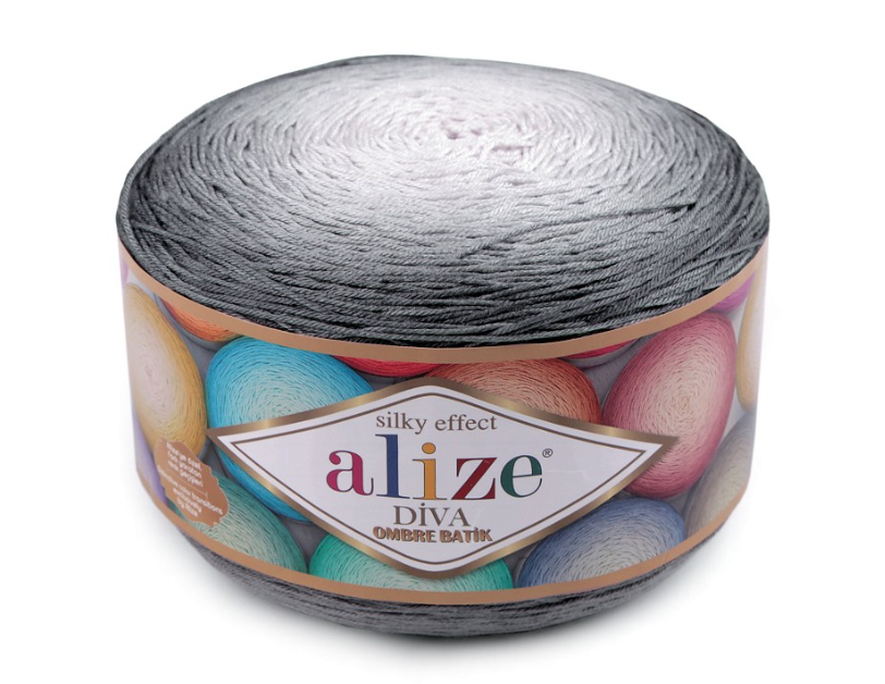 Alize Diva ombre batik 7371 - tyrkys