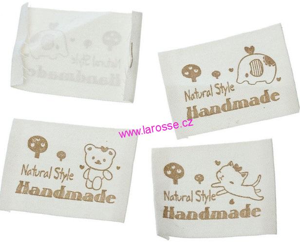 Nášivka Handmade - Natural