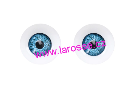 Oči nalepovací kulaté 12 mm - modré
