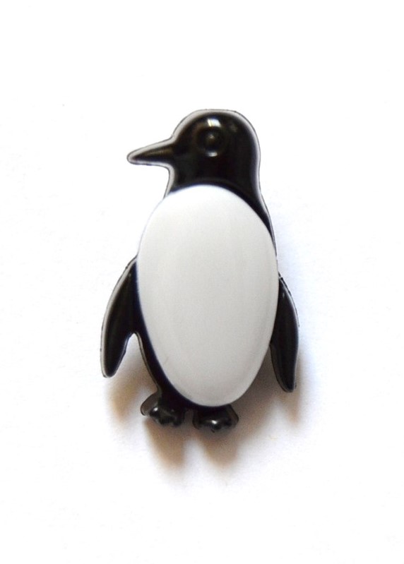 Knoflík tučňák 