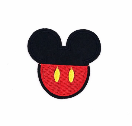 Nažehlovačka hlava Mickey