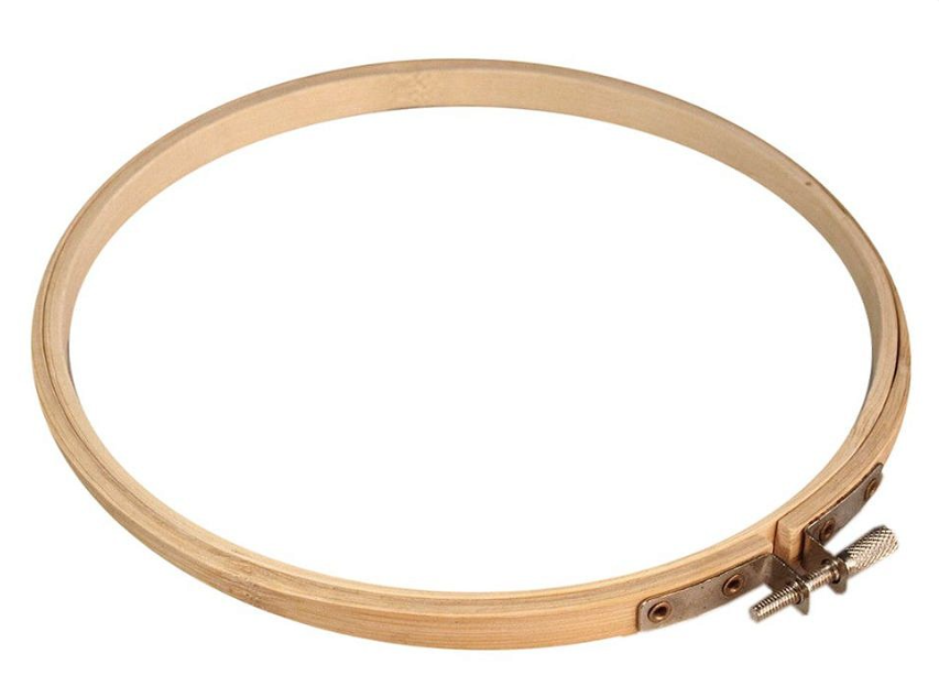 Vyšívací kruh dřevěný - 19,7 cm