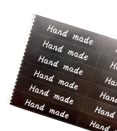 Samolepka - Hand made - černá