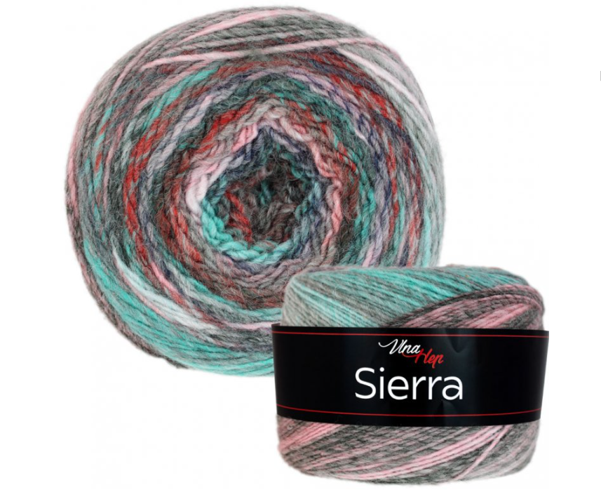 Sierra 7201 - růžovo - mintová