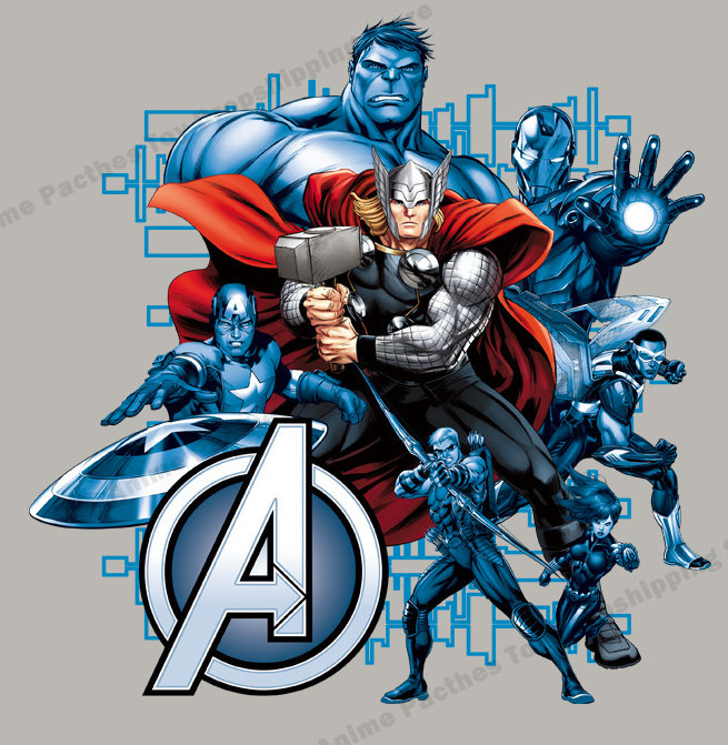 Nažehlovací obrázek - Avengers