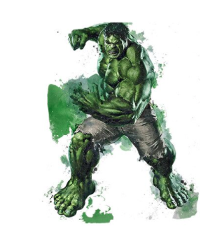 Nažehlovací obrázek - Hulk