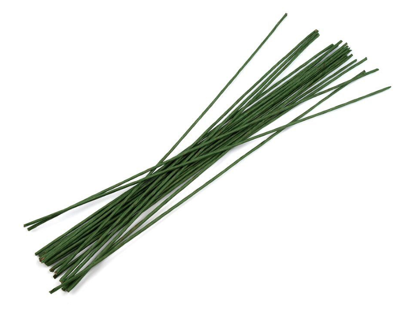 Floristický drát 2,5 mm - zelený
