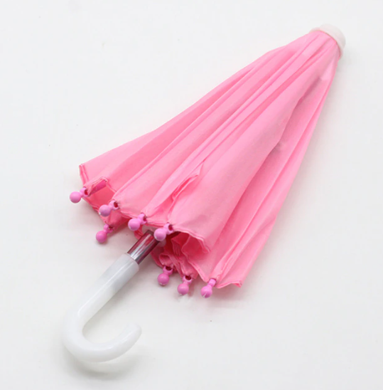 Růžový  deštník