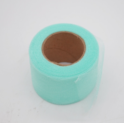 tyl třpytivý - sv.mint - 5 cm