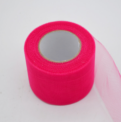 tyl - malina - 5 cm