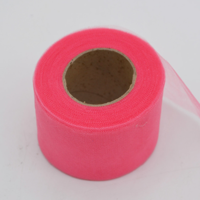 tyl - růžový - 5 cm