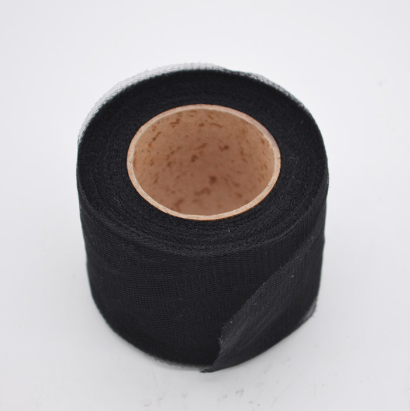 tyl - černý - 5 cm