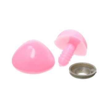 Plastový čumáček 21 mm - růžový