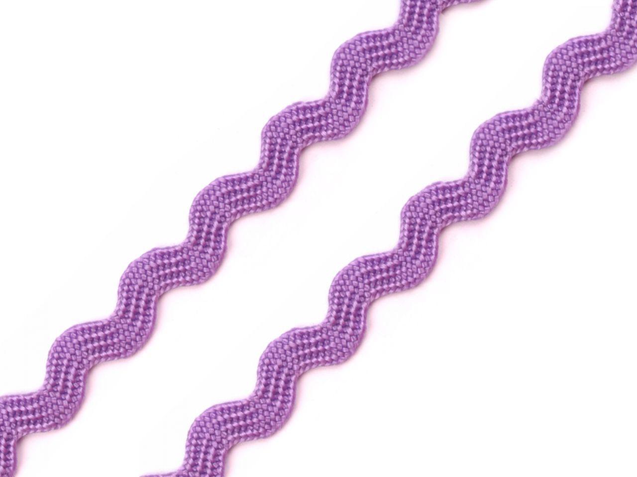 Prýmek - hadovka šíře 4 mm - fialový